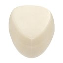 Ver imagem 3 de Puff Orgânico Decorativo 75cm Orbis Bouclé Off White - Nexta Casa
