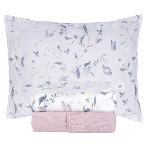 Jogo de Cama Sultan Realce Premium 140 Fios Solteiro Olivia