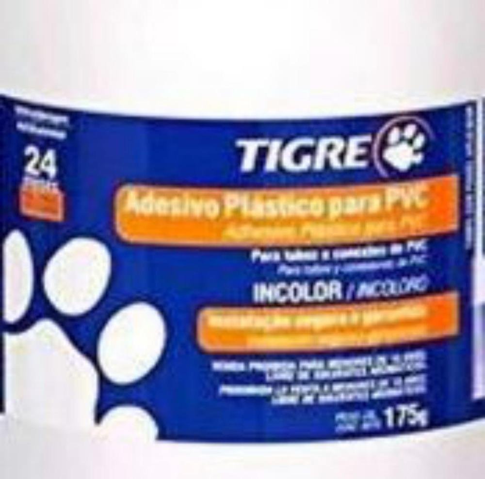 Adesivo Pvc Tigre Incolor Frasco 175g - 2