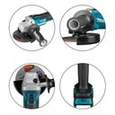 Ver imagem 7 de Esmerilhadeira Angular 125mm sem Fio 18v 8500rpm com Protetor do Disco Punho Lateral Dga513z Makita