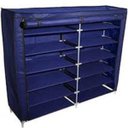 Ver imagem 6 de SAPATEIRA DUPLA 6 PRATELEIRAS ESTANTE ORGANIZADOR 2 EM 1 Guarda-Roupa GRANDE ARMARIO Portátil DESMON