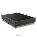 Ver imagem 2 de Base Box Casal 138cm x 188cm Sommier Veludo