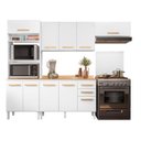 Ver imagem 1 de Conjunto de Cozinha Nina Modulado com 10 Portas e 2 Gavetas