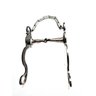 Freio Bridão Chapa Perna S Em Aço Carbono Montaria Cavalo - 2
