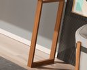 Ver imagem 4 de Mesa Estudo Ecrivaninha 90 Cm Sala e Quarto Moderno Trabalho Pés Madeira Premium Notebook Cor Branco