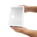 Ver imagem 7 de Arandela Luminária Vitra 3 Vidros Externa Branca + Led A60 12w Br. Quente St2953