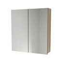 Ver imagem 2 de Espelheira de Banheiro 75cm ESP4010 Nature Marrom/Carvalho