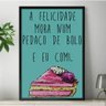 Quadro Decorativo Frase Bolo-34x49Cm - 1