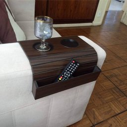 Bandeja para Sofá Porta Copo e Controle - 5