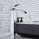 Ver imagem 3 de Torneira Banheiro Lavabo Misturador Monocomando Cascata Bica Alta