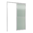 Ver imagem 1 de Porta de Correr Suspensa Vidrao Esq L.25 Branca 210x100 Brimak