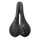 Ver imagem 2 de Selim Bicicleta Bike Preto Mtb Vazado Gel Elleven