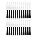 Ver imagem 1 de Kit 24 Facas de Mesa Churrasco Tramontina Leme Inox Cabo Preto