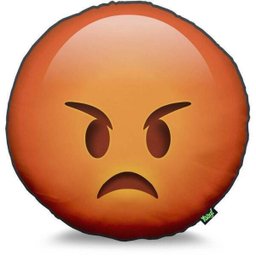 Almofada Emoticon - Emoji Bravo - 1