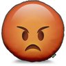 Almofada Emoticon - Emoji Bravo - 1