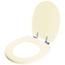 Ver imagem 2 de Tampa de Vaso Sanitário com Amortecedor Fast Creme (Bege) para bacia Deca
