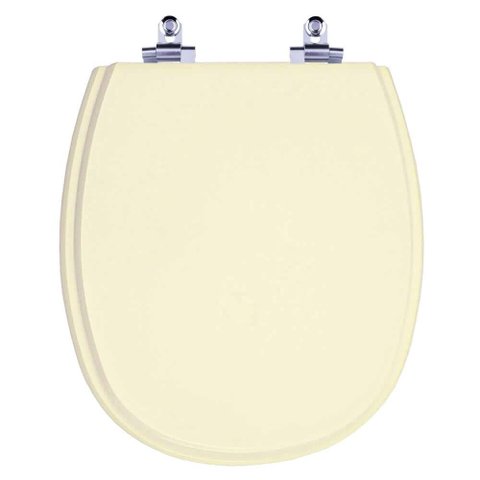 Tampa de Vaso Sanitário com Amortecedor Fast Creme (Bege) para bacia Deca