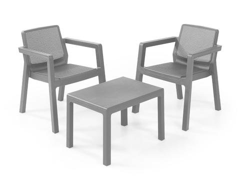 Conjunto de Mesa e Cadeira Varanda e Jardim Emily Keter - 1