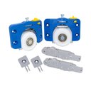 Ver imagem 1 de Kit roldanas porta correr de Armários Roldana 40mm c/rolamento 3kits