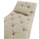 Ver imagem 4 de Maca Estética Estofada em Captonê Corino Bege - Dominic Decor