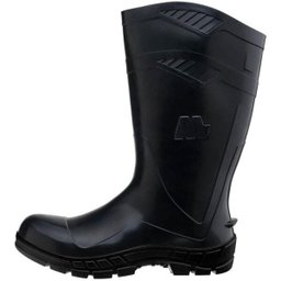 Bota PVC Cano Longo sem Bico Marluvas All Work 100AWORKCA Preto - Nº 36 - 2