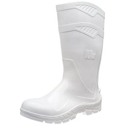 Bota PVC Cano Longo sem Bico Marluvas All Work 100AWORKCA Branco - Nº 44 - 1