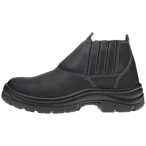 Bota Segurança com Bico de PVC Marluvas SafetyFlex 11SFB48 Preto - Nº 45