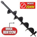 Ver imagem 2 de Broca 80x12cm para Perfurador de Solo com Bitola do Eixo