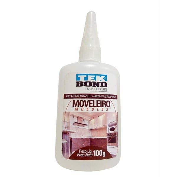 Adesivo Instantâneo Tekbond Moveleiro 100 G