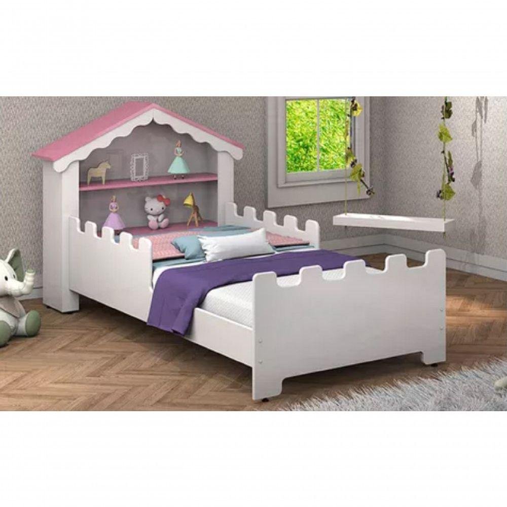 Cama Casa Infantil Magia para Quarto Menina