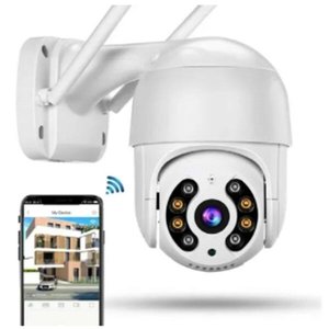 Câmera IP Wifi Gira 320 Ptz Dome Resistente Domme HD IP Wifi