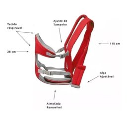 CANGURU PARA BEBE CARREGADOR ERGONOMICO CONFORTO DO BEBE BABY CARRIERS 3 POSIÇÕES - 3