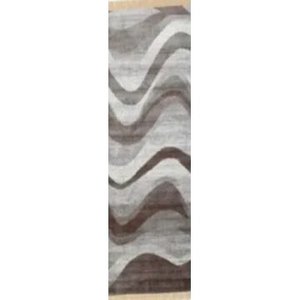 Passadeira Belga 0,70 x 2,20 Mts Barcelona 586 Iv Moderno Ondas