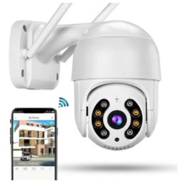 Câmera IP Wifi Gira 320 Ptz Dome Resistente Água D Qualidade - 1