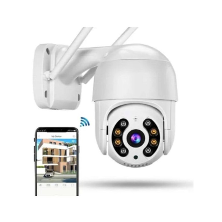 Câmera IP Wifi Gira 320 Ptz Dome Vigilância 24Hrs