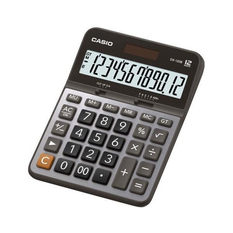 Calculadora Casio De Mesa 12 Dígitos Dx-120B