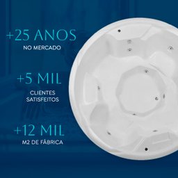 Spa Redondo Montana com Hidro em Acrílico - 127v - 5