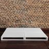 Cama de Pallet Essência - Branco - Casal Padrão - 2