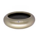 Ver imagem 4 de Vaso Bacia Decorativo Redondo Ouro Velho P 9x30x30cm