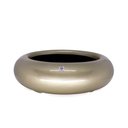 Ver imagem 1 de Vaso Bacia Decorativo Redondo Ouro Velho P 9x30x30cm