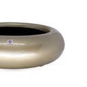 Ver imagem 3 de Vaso Bacia Decorativo Redondo Ouro Velho P 9x30x30cm