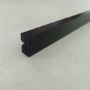 Ver imagem 3 de Rodameio 3cm Poliestireno 3466 Liso Black Santa Luzia 2,4 Metros
