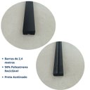 Ver imagem 2 de Rodameio Poliestireno Black 3466 Santa Luzia - 2,4mx03cm