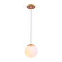 Ver imagem 7 de Lustre Sala Pendente Vidro Globo Jabuticaba Cozinha Quarto Chelsea P/ 1 Lâmpada E27 Bivolt Dourado