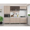 Cozinha Completa Amazonita com 9 Portas 7 Prateleiras e 4 Gavetas Bartira - 2