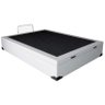 Box Baú Casal Suede Branco 138X188 - 3