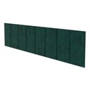 Ver imagem 2 de Cabeceira Modular Estofada Adesiva Autocolante Queen 1,60 - Verde