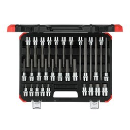 Jogo chave soquete 1/2 hexagonal 30pcs 3301573 Gedore red R68003030 - 1