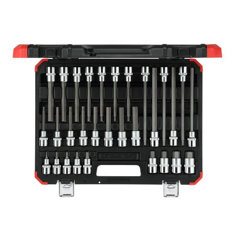 Jogo chave soquete 1/2 hexagonal 30pcs 3301573 Gedore red R68003030