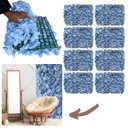 Ver imagem 6 de 18 Painéis de Parede com Placa de Flor Artificial 60x40 para Sala, Festa e Eventos